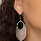 Fan Girl Glam - Silver earrings