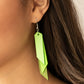 Suede Shade - Green earring