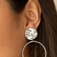 Undeniably Urban - Silver earrings