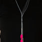 Tidal Tassels - Pink necklace