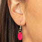 Tidal Tassels - Pink necklace