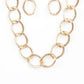 Industrial Intimidation - Gold necklace