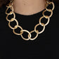 Industrial Intimidation - Gold necklace