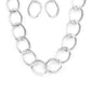 Industrial Intimidation - Silver necklace