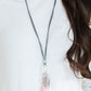 Fundamentally Flirtatious - Pink necklace