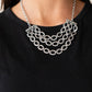 Repeat After Me - Silver necklace
