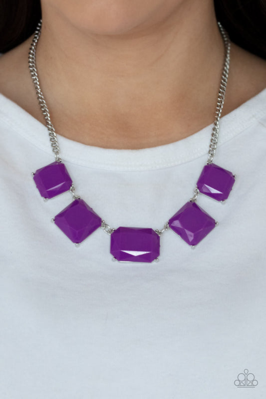 Instant Mood Booster - Purple neckace