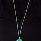 Warmhearted Glow - Green necklace