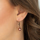 Beaded Beacon - Copper necklace