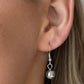 Beaded Beacon - Silver necklace