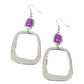 Material Girl Mod - Purple earrings