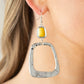 Material Girl Mod - Yellow Earrings