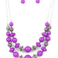 Upscale Chic - Purple necklace