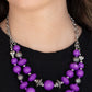 Upscale Chic - Purple necklace
