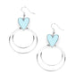 Happily Ever Hearts - Blue earrings