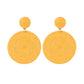 Circulate The Room - Yellow earrings