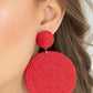 Circulate The Room - Red earrings