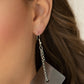 Block Party Posh - Black earrings