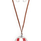 Hypnotic Happenings - Red necklace