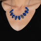 Elliptical Episode - Blue necklace
