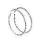 Subtly Sassy - Silver earrings CLIP ON