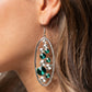 Rock Candy Bubbly - Green earrings
