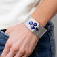 Flickering Fortune - Blue bracelet