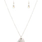 Happily Heartwarming - White necklace (mother's day collection )