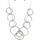 Dizzy With Desire - Silver necklace
