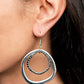 Spinning With Sass - Silver earrings