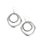 Spinning With Sass - Silver earrings