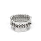 Scintillating Smolder - Silver ring