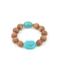 Abundantly Artisan - Blue bracelet