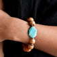 Abundantly Artisan - Blue bracelet