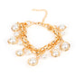 Orbiting Opulence - Gold bracelet  fashion fix