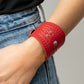 Orange County - Red bracelet