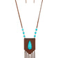 Enchantingly Tribal - Copper Necklace