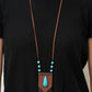 Enchantingly Tribal - Copper Necklace