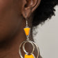 Deco Dancing - Orange  Earrings