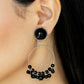 Cabaret Charm - Black earrings