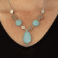 DEW What You Wanna DEW - Blue necklace