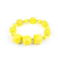 Trendsetting Tourist - Yellow fashion fix bracelet
