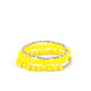 Vacay Vagabond - Yellow fashion fix bracelet
