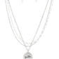 Promoted to Grandma - White necklace (mother's day)