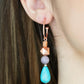 Boulevard Stroll - Copper earrings