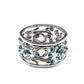 Garden Masquerade - Blue bracelet