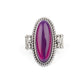 Oval Oasis - Purple ring