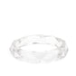 Clear-Cut Couture - White bracelet fashion fix