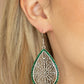 Fleur de Fantasy - Green Earrings