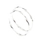Radiantly Warped - Silver earrings